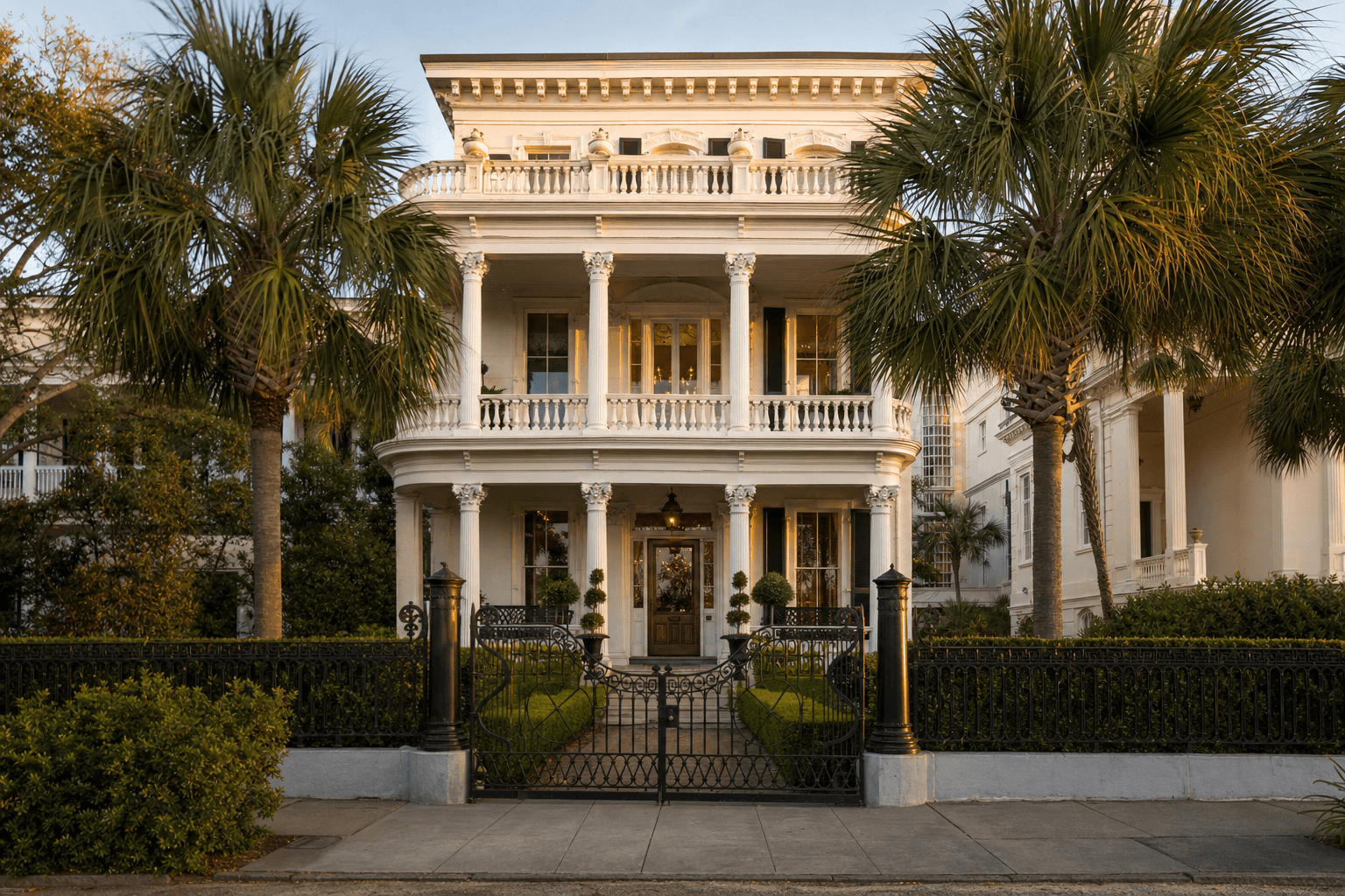 The Battery luxury interior project by Charleston Decorative Arts