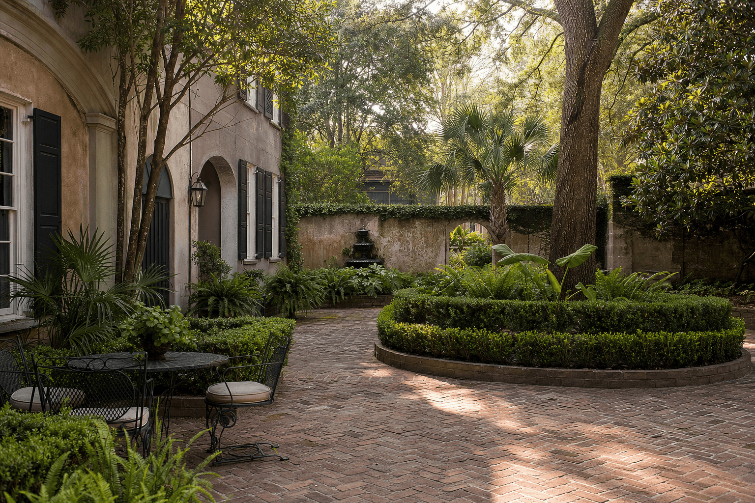 South of Broad luxury interior project by Charleston Decorative Arts