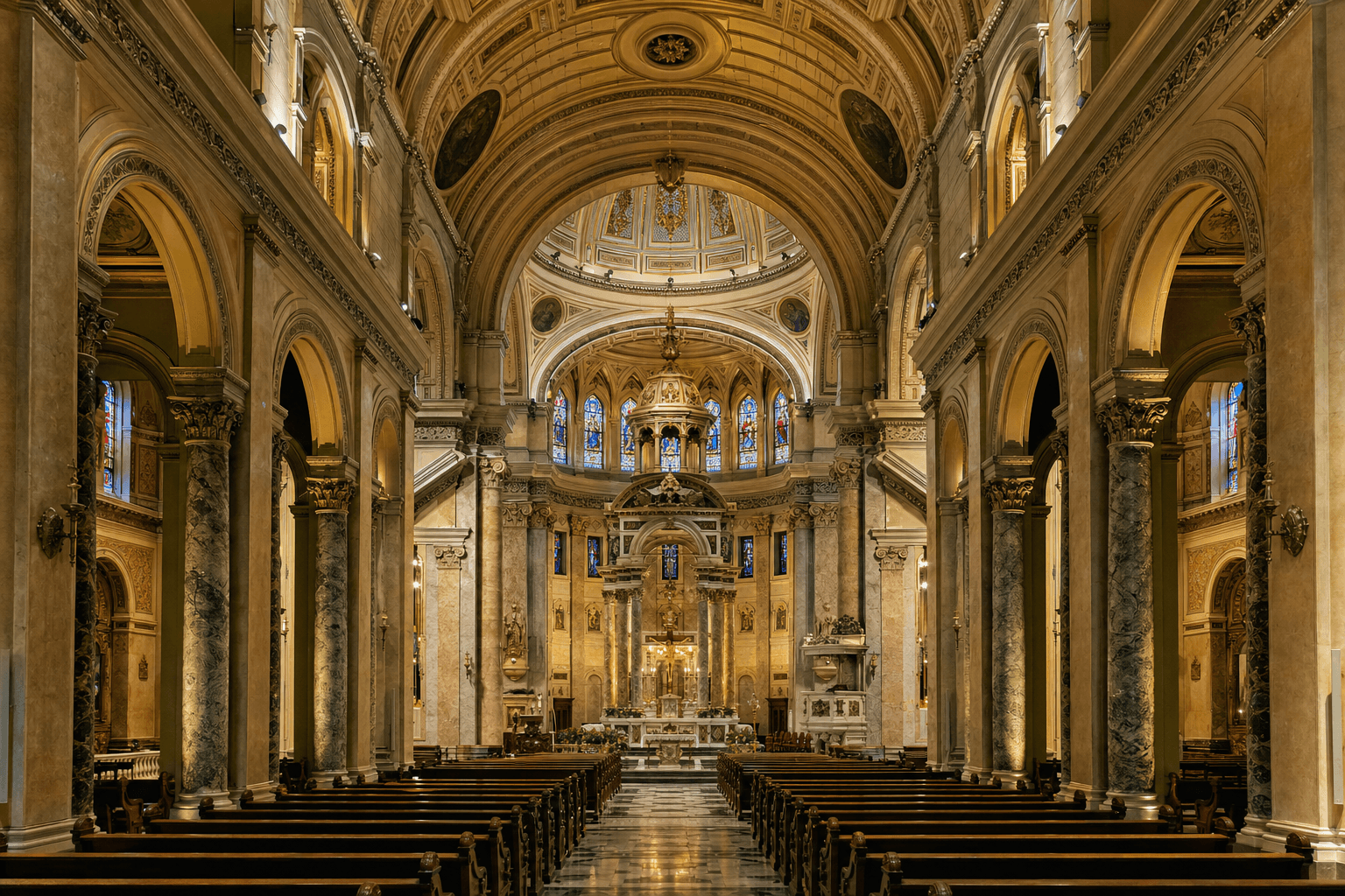 Historic Churches luxury interior project by Charleston Decorative Arts